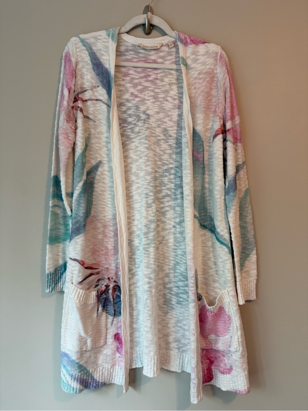 Soft Surroundings Floral Bloom Mari Cardigan Sz S